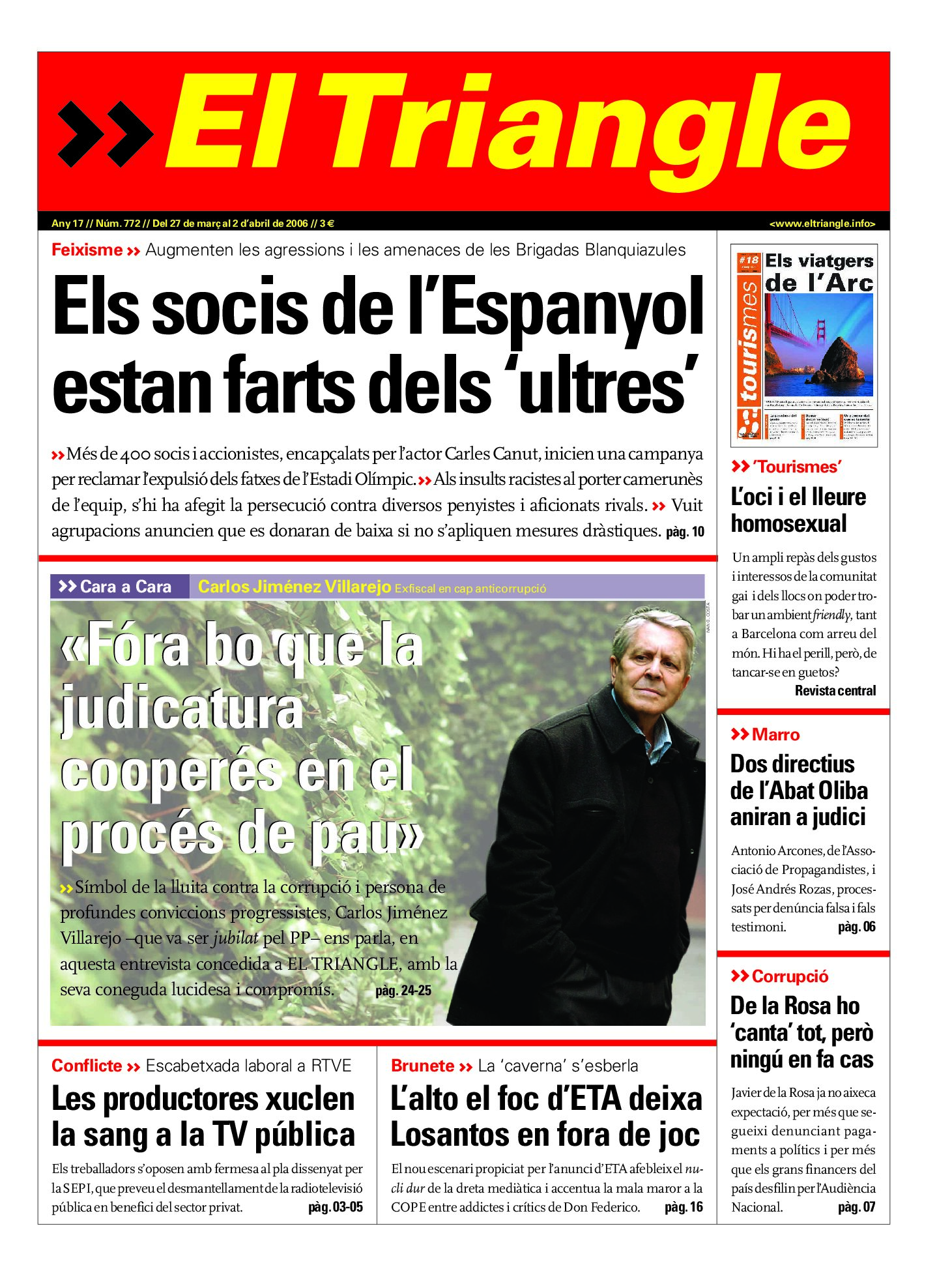 Els socis de l'Espanyol estan farts dels 'ultres'