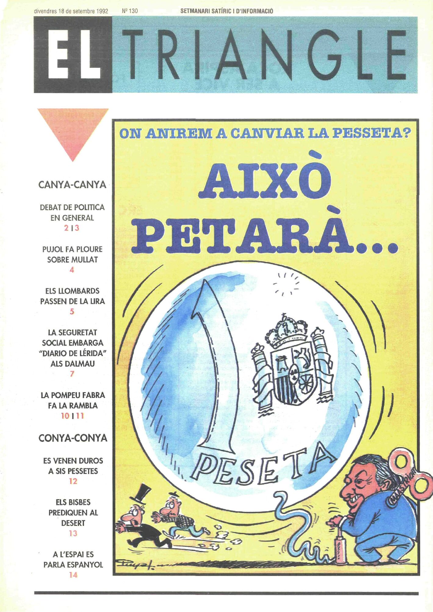 On anirem a canviar la pesseta?