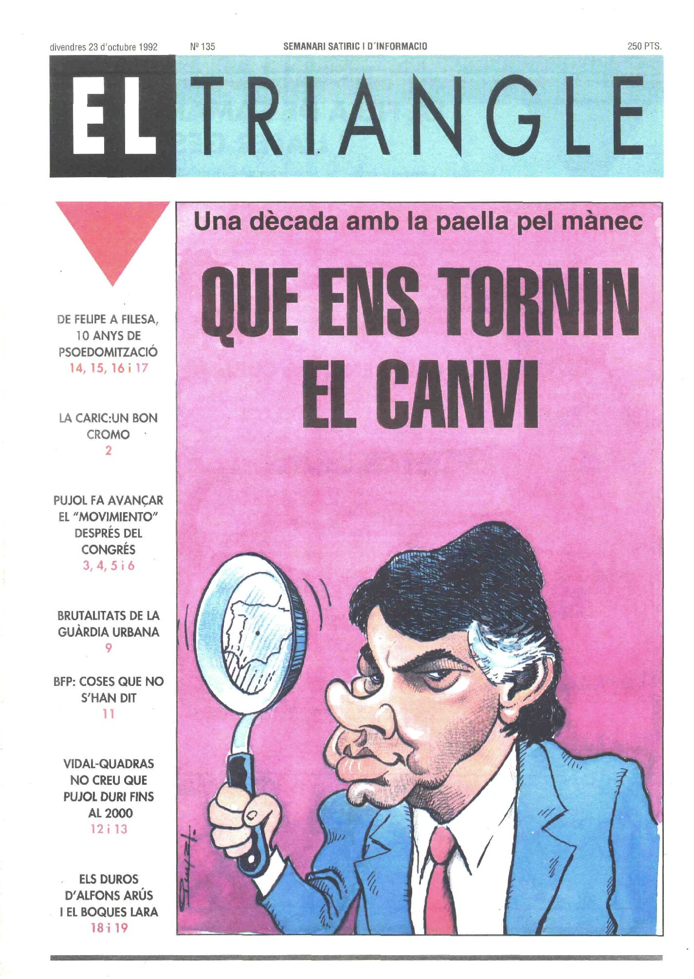 Que ens tornin el canvi