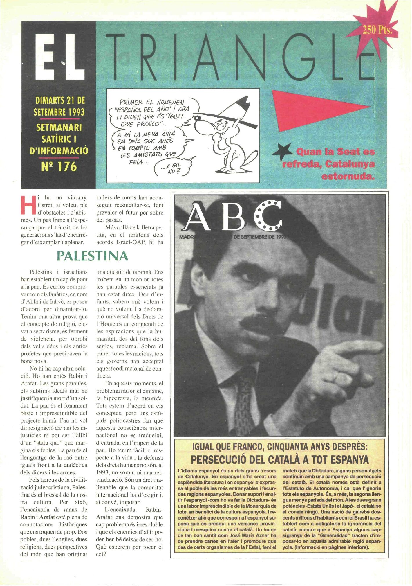 Persecució del català a tot espanya