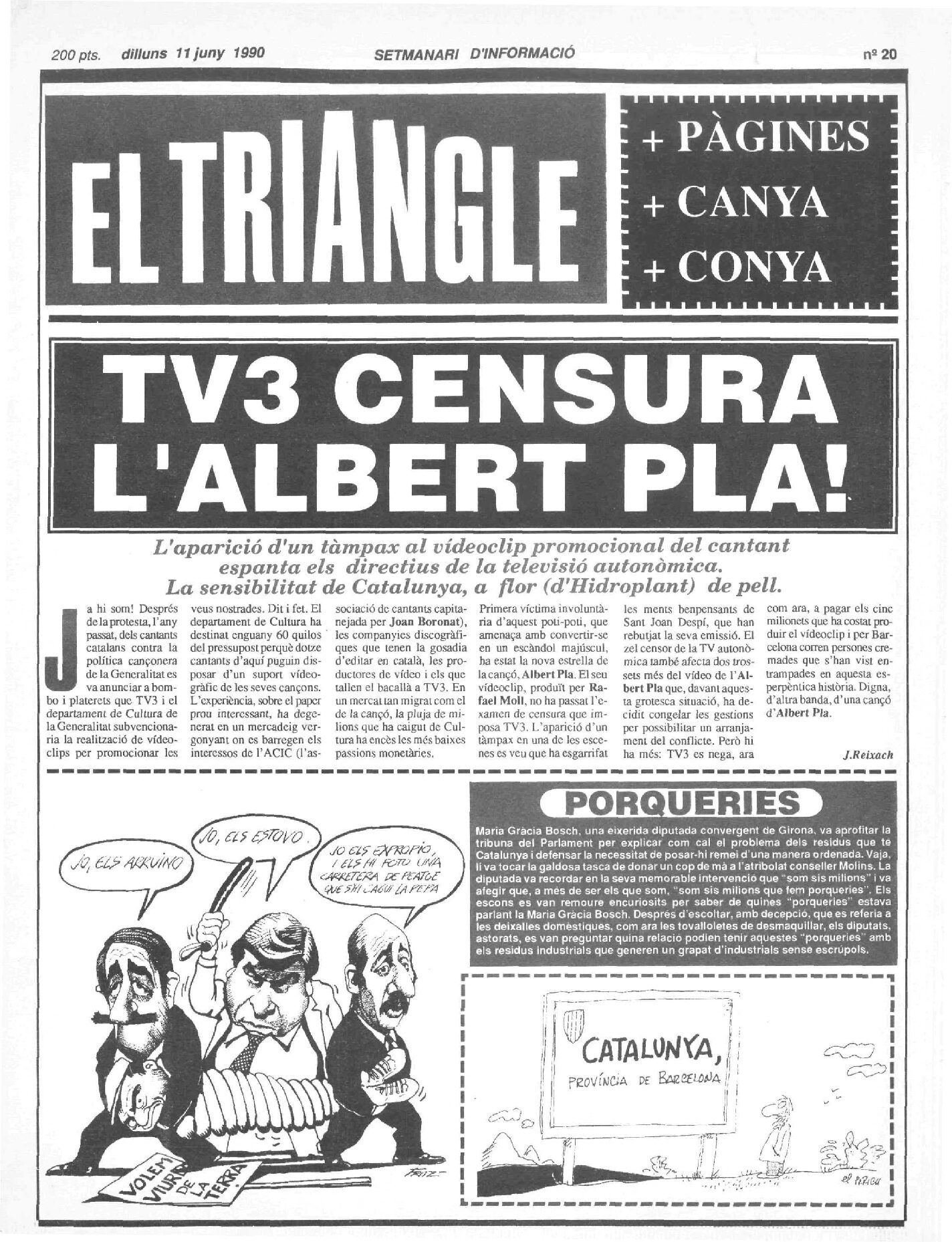 TV3 censura l'Albert Pla!