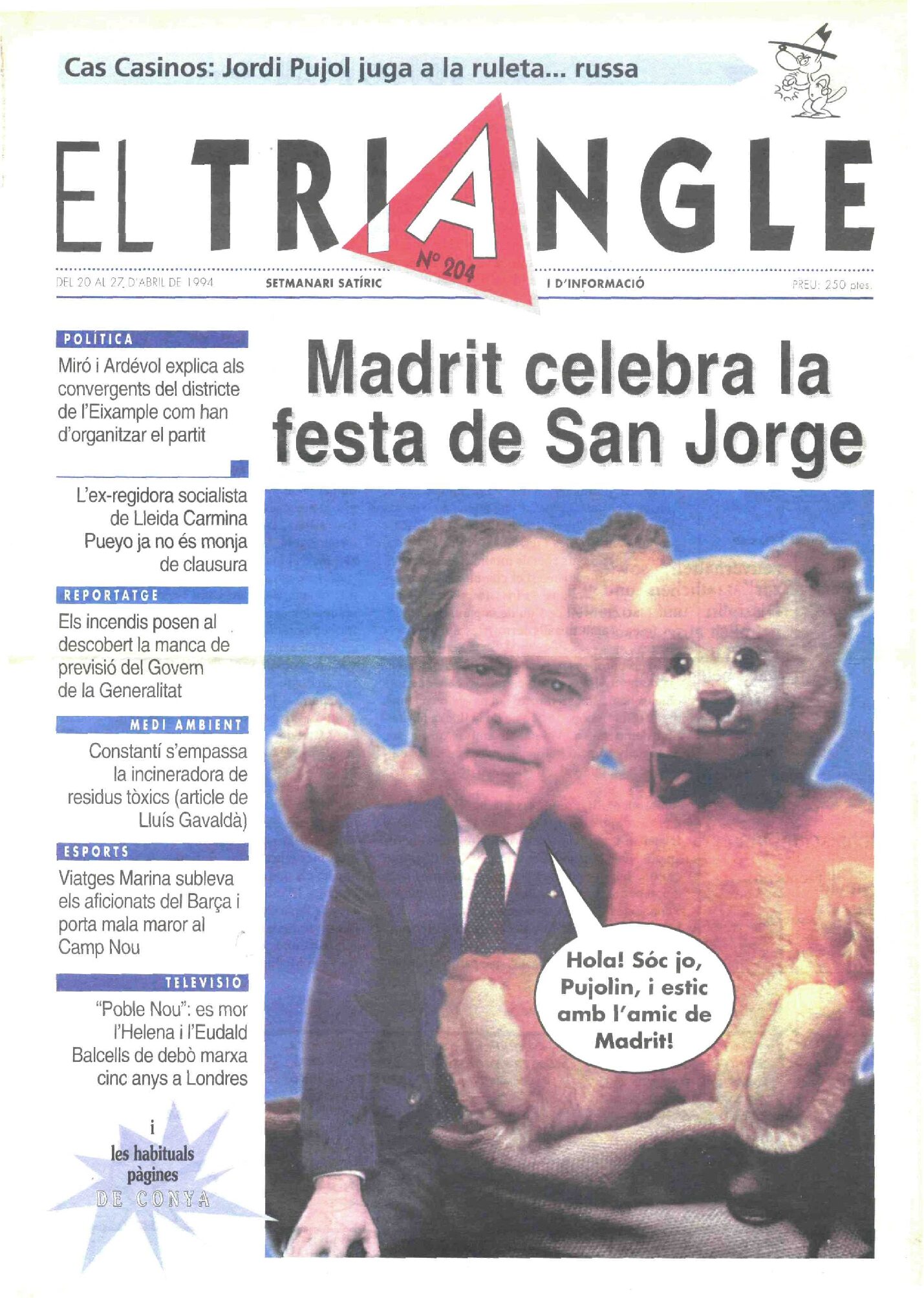 Madrit celebra la festa de Sant Jordi