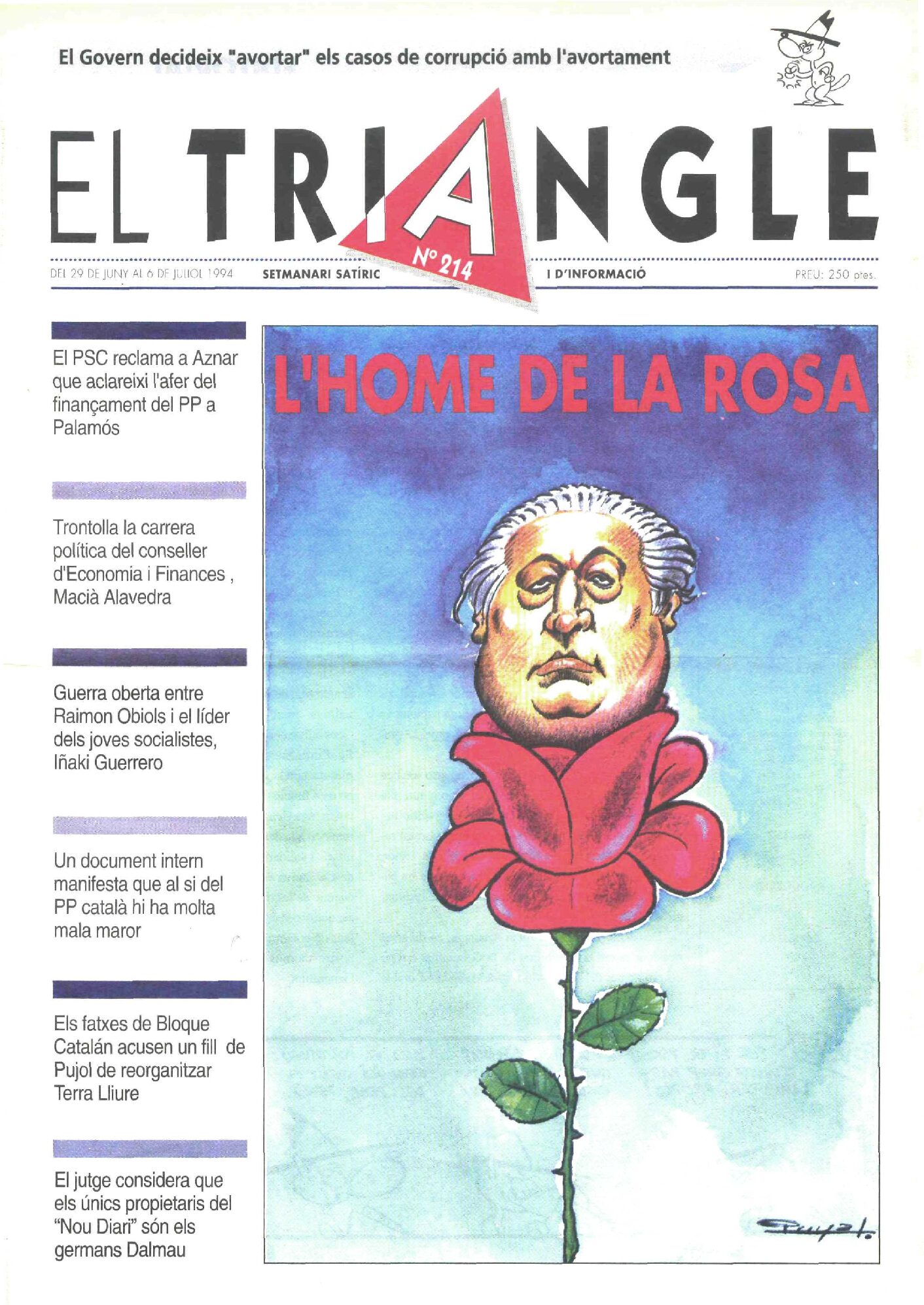 L'home de la rosa