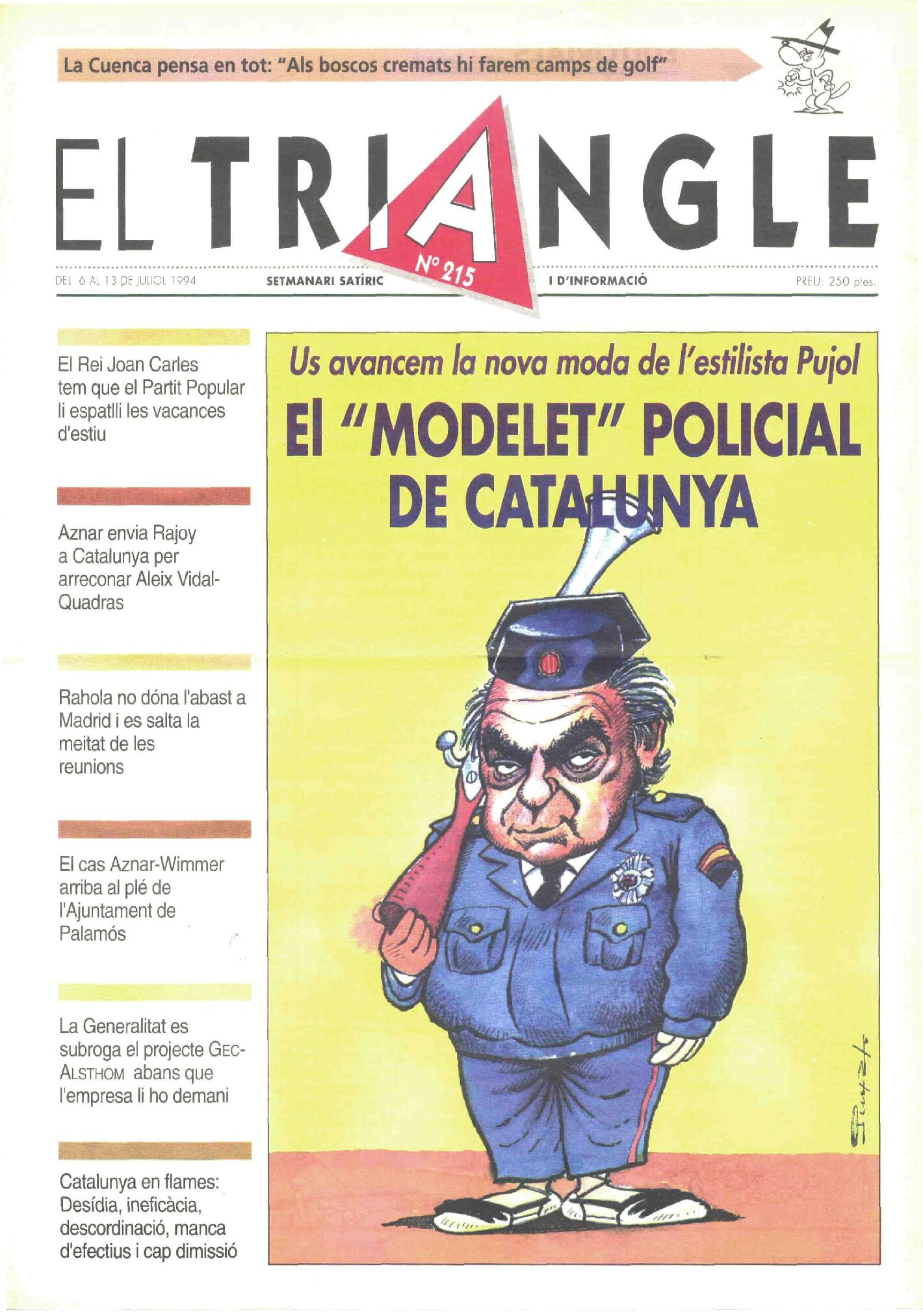 El "modelet" policial de Catalunya