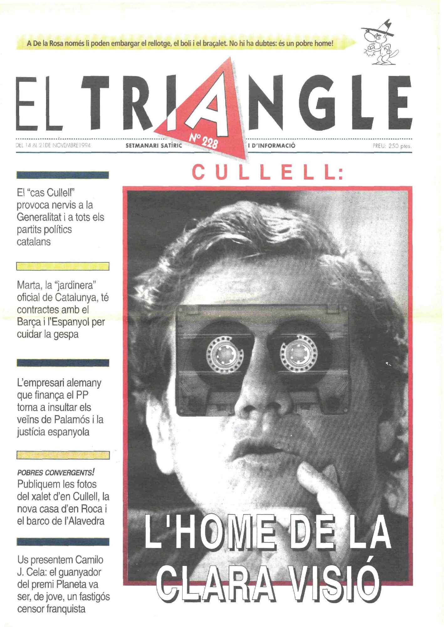 Cullell: L'home de la clara visió