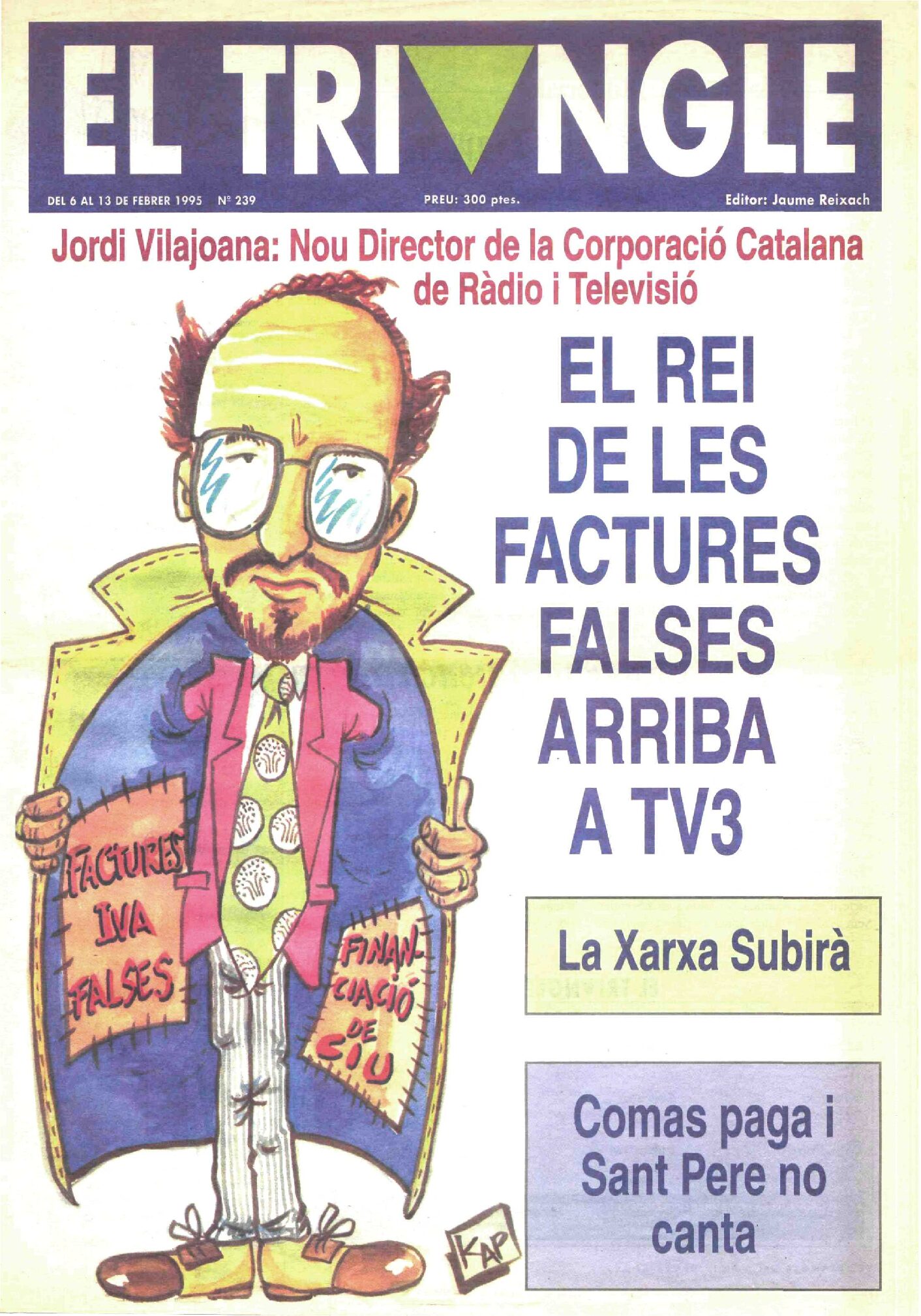 El Rei de les factures falses arriba a TV3