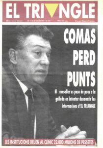 Comas perd punts