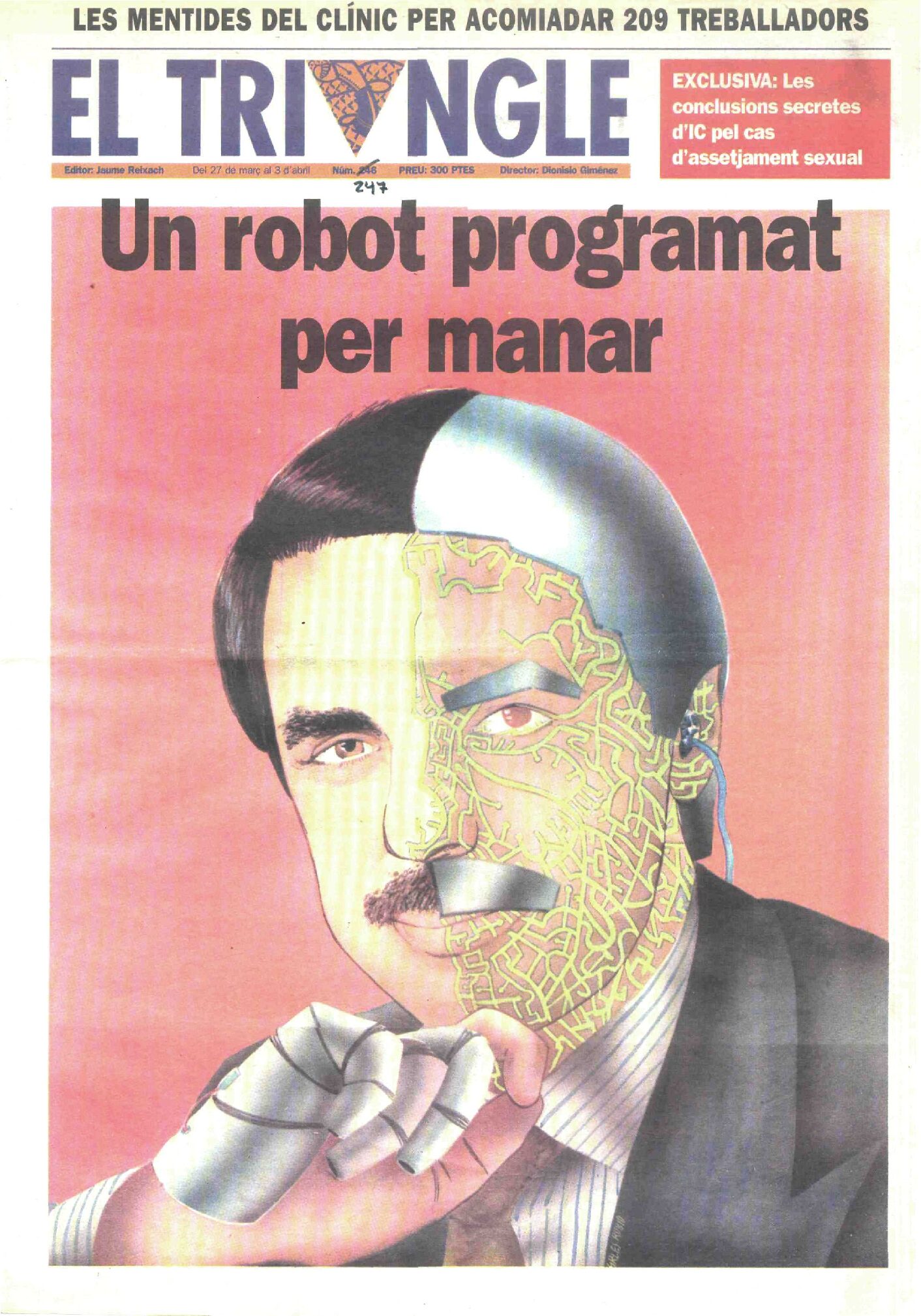 Un robot programat per manar