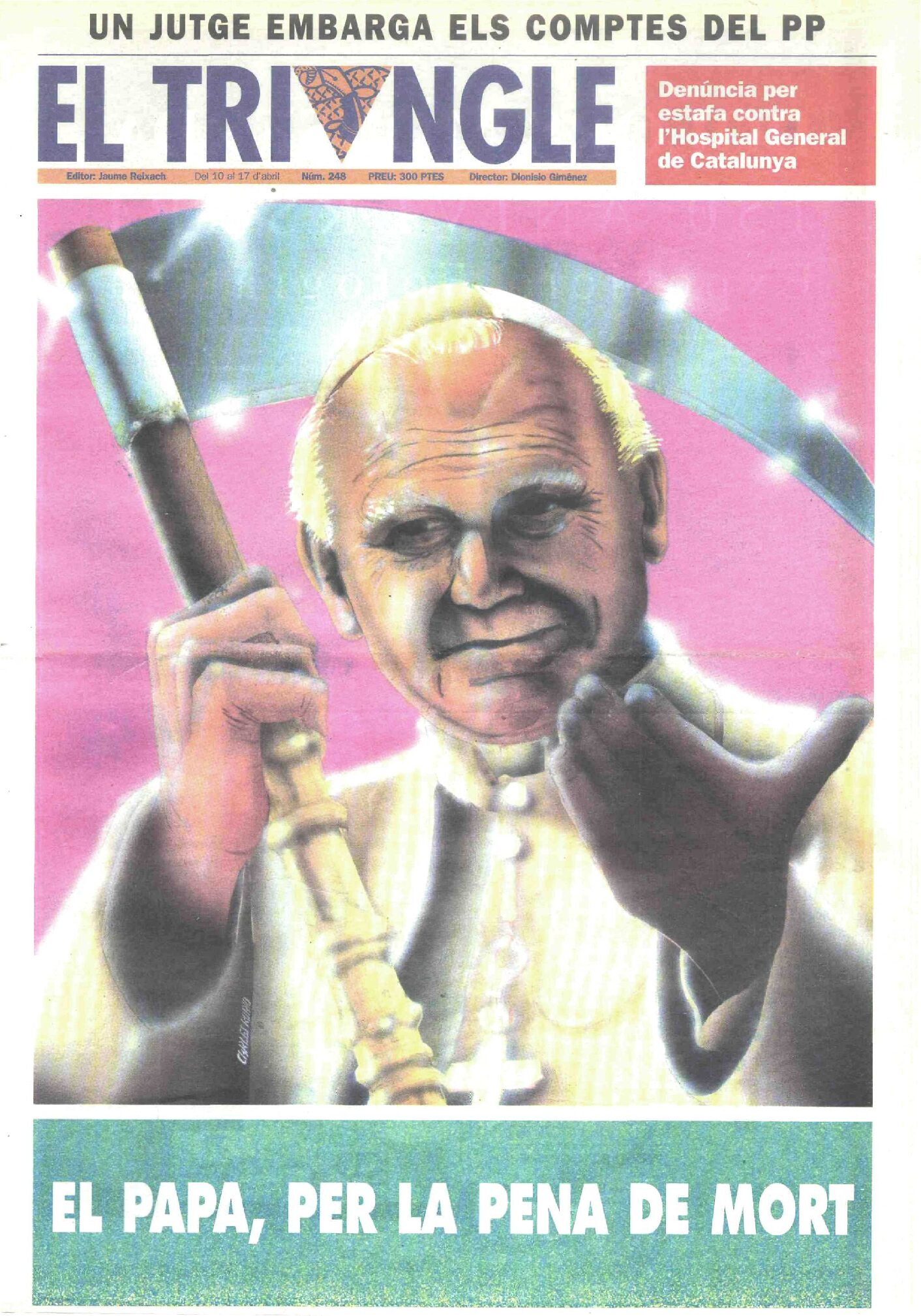 El Papa, per la pena de mort