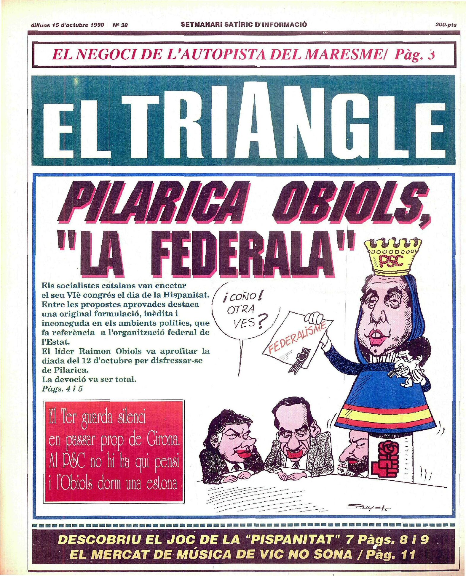 Pilarica Obiols, "la federal"