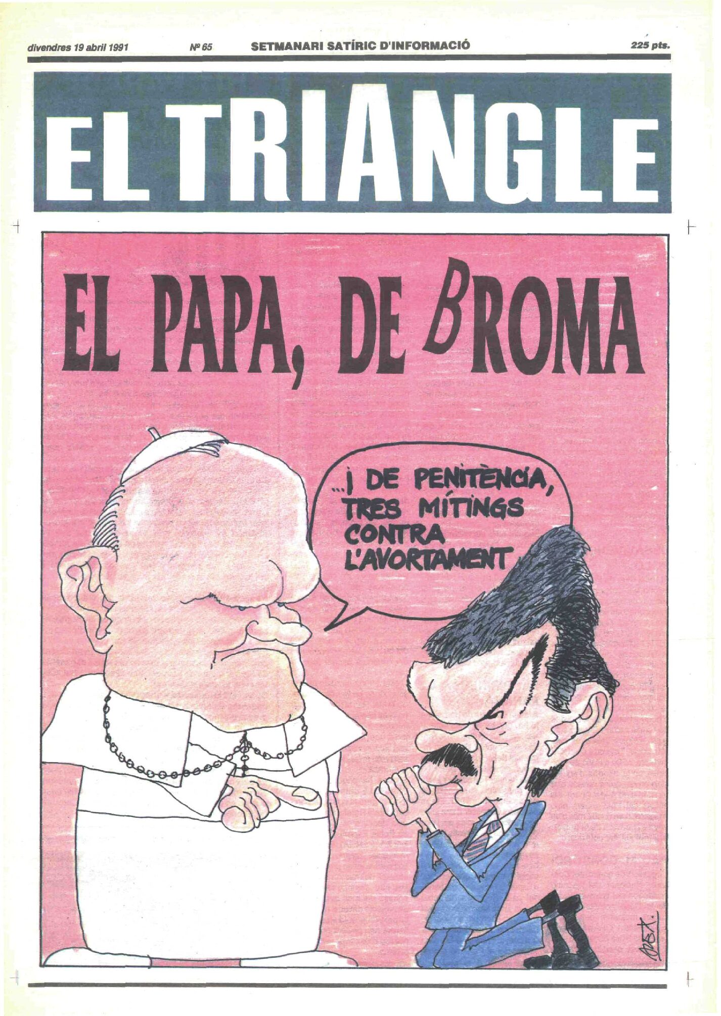 El Papa, de Broma