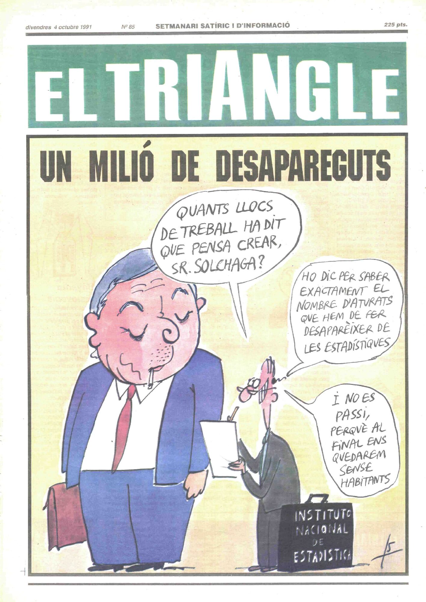 Un milió de desapareguts