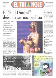 El “Full Diocesà” deixa de ser nacionalista