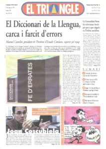 El Diccionari de la Llengua, carca i farcit d’errors