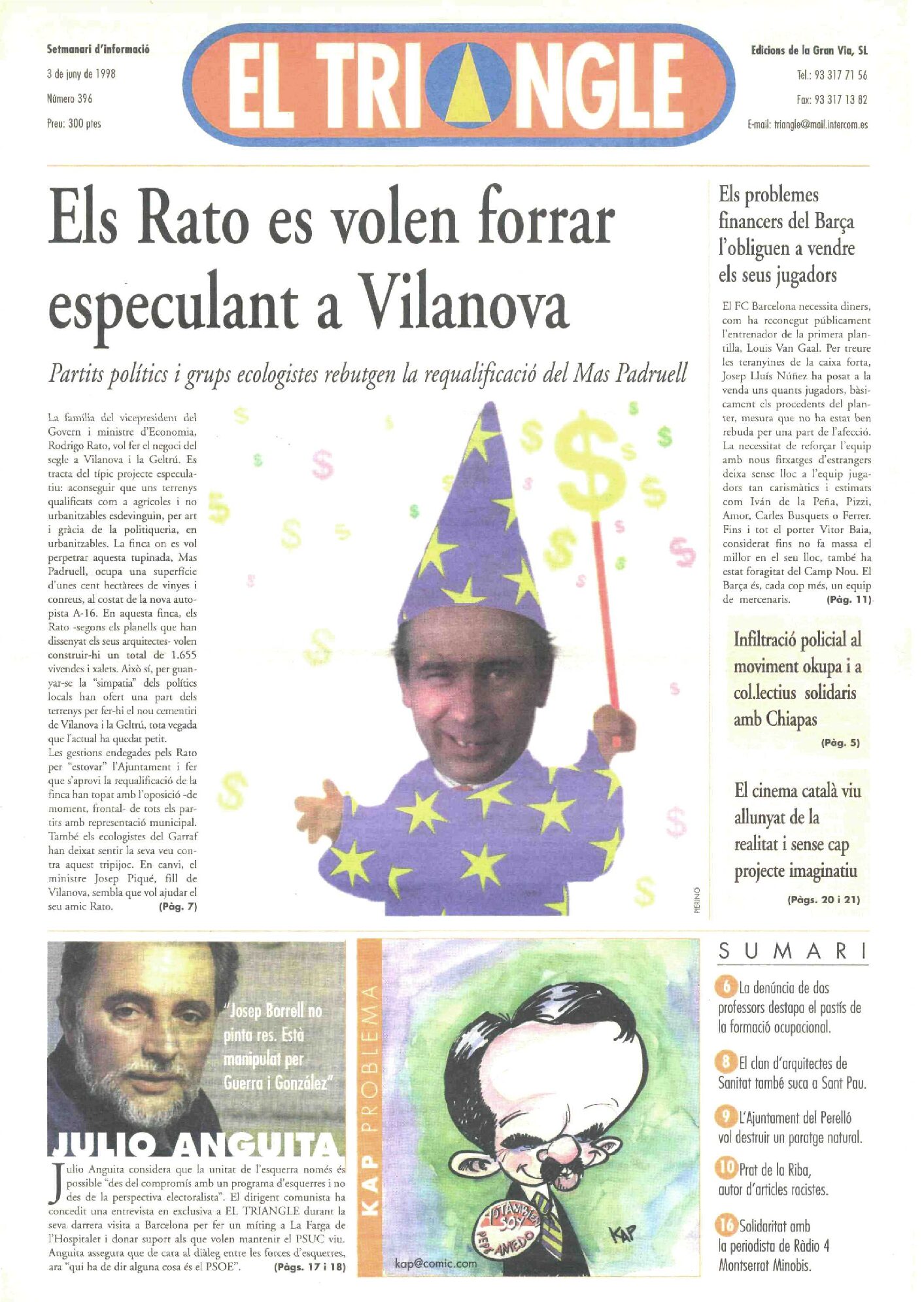 Els Rato es volen forrar especulant a Vilanova