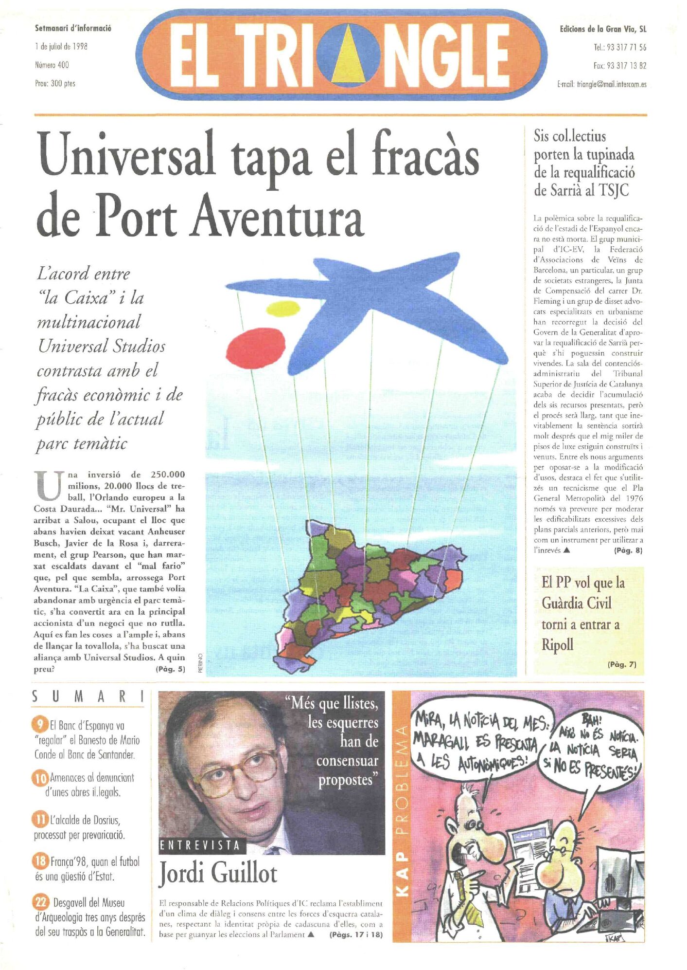 Universal tapa el fracàs de Port Aventura