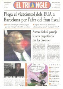 Plega el vicecònsol dels EUA a Barcelona per l’afer del frau fiscal