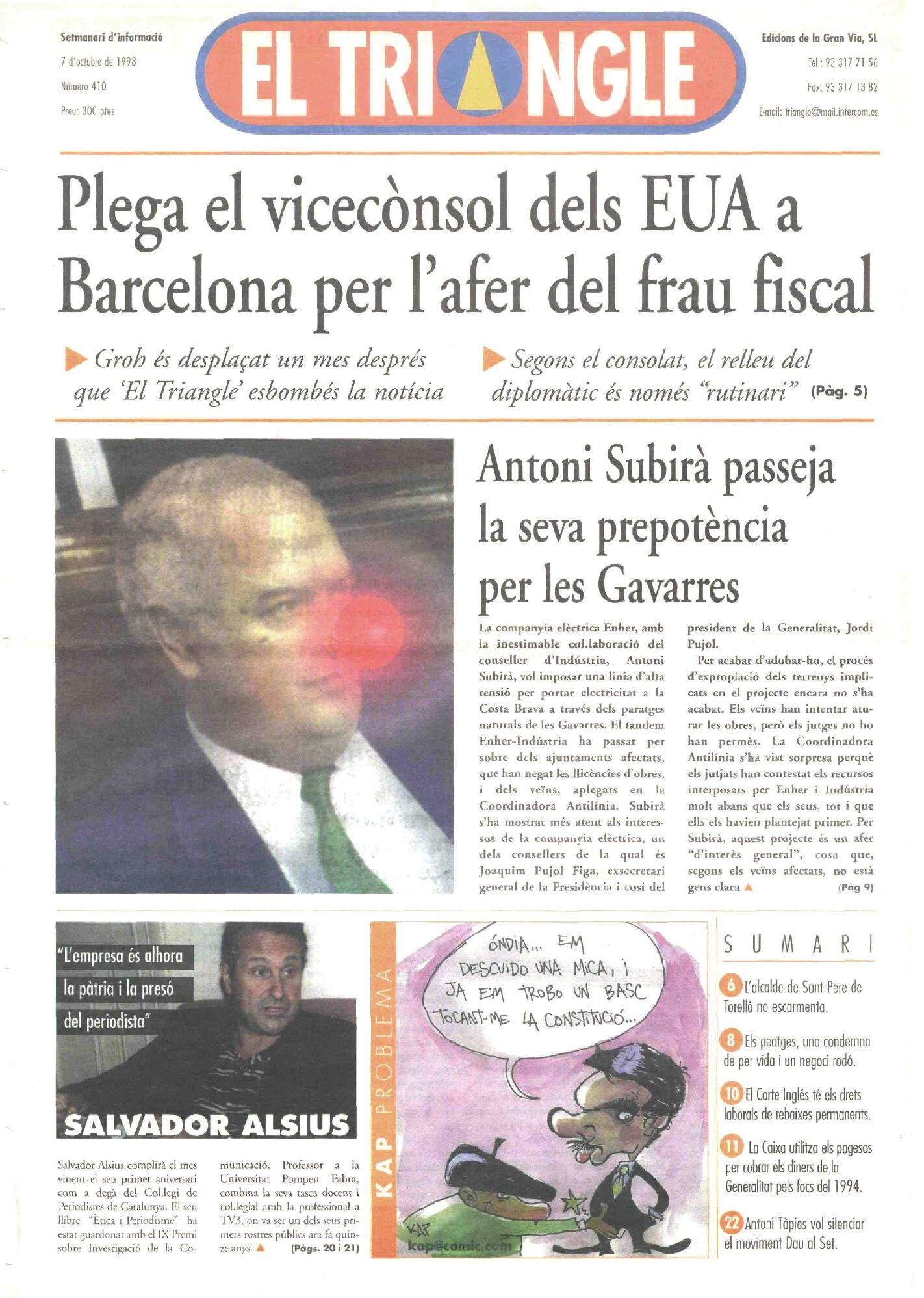 Plega el vicecònsol dels EUA a Barcelona per l'afer del frau fiscal