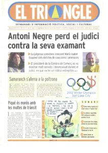 Antoni Negre per el judici contra la seva examant