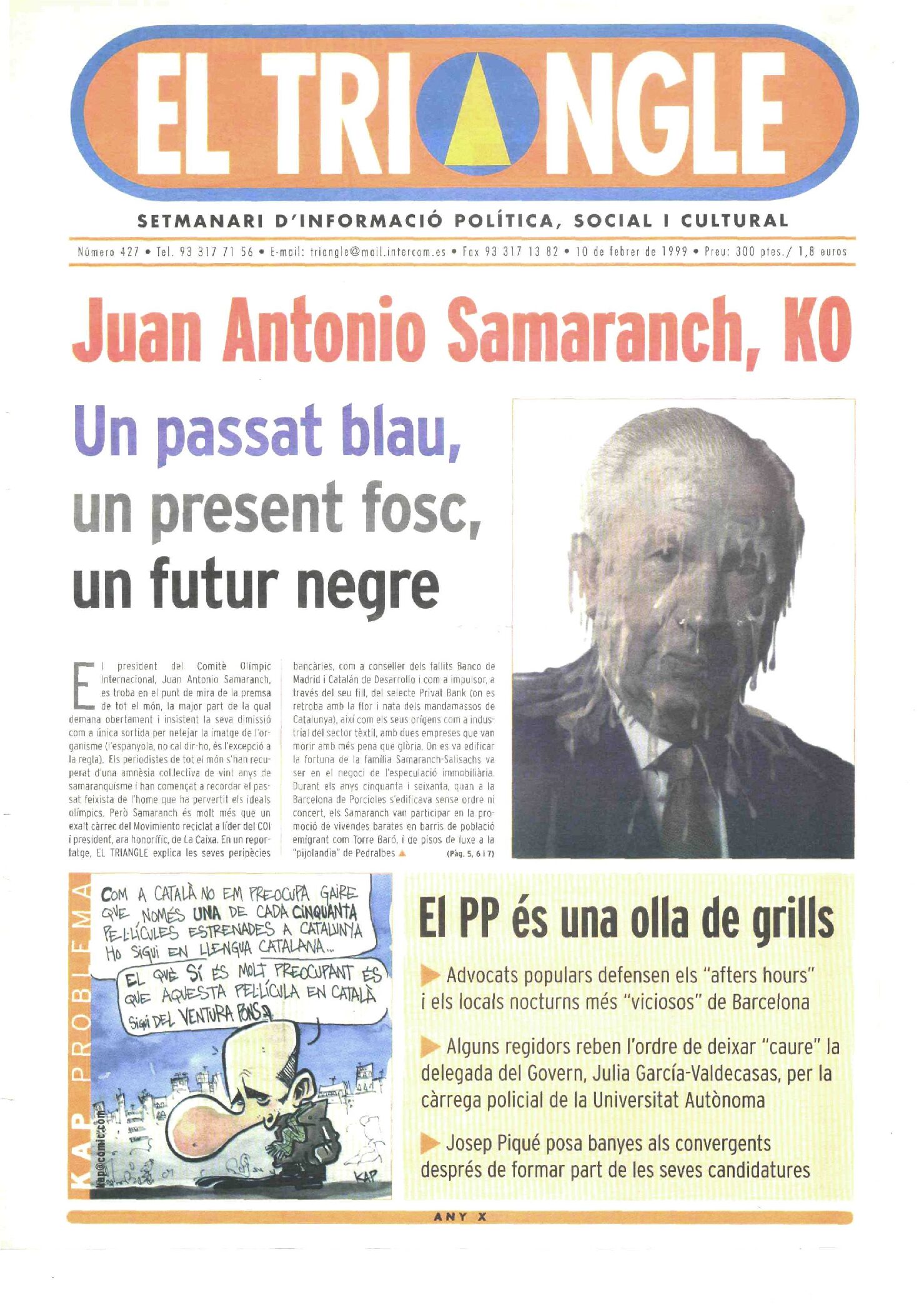 Juan Antonio Samaranch, KO
