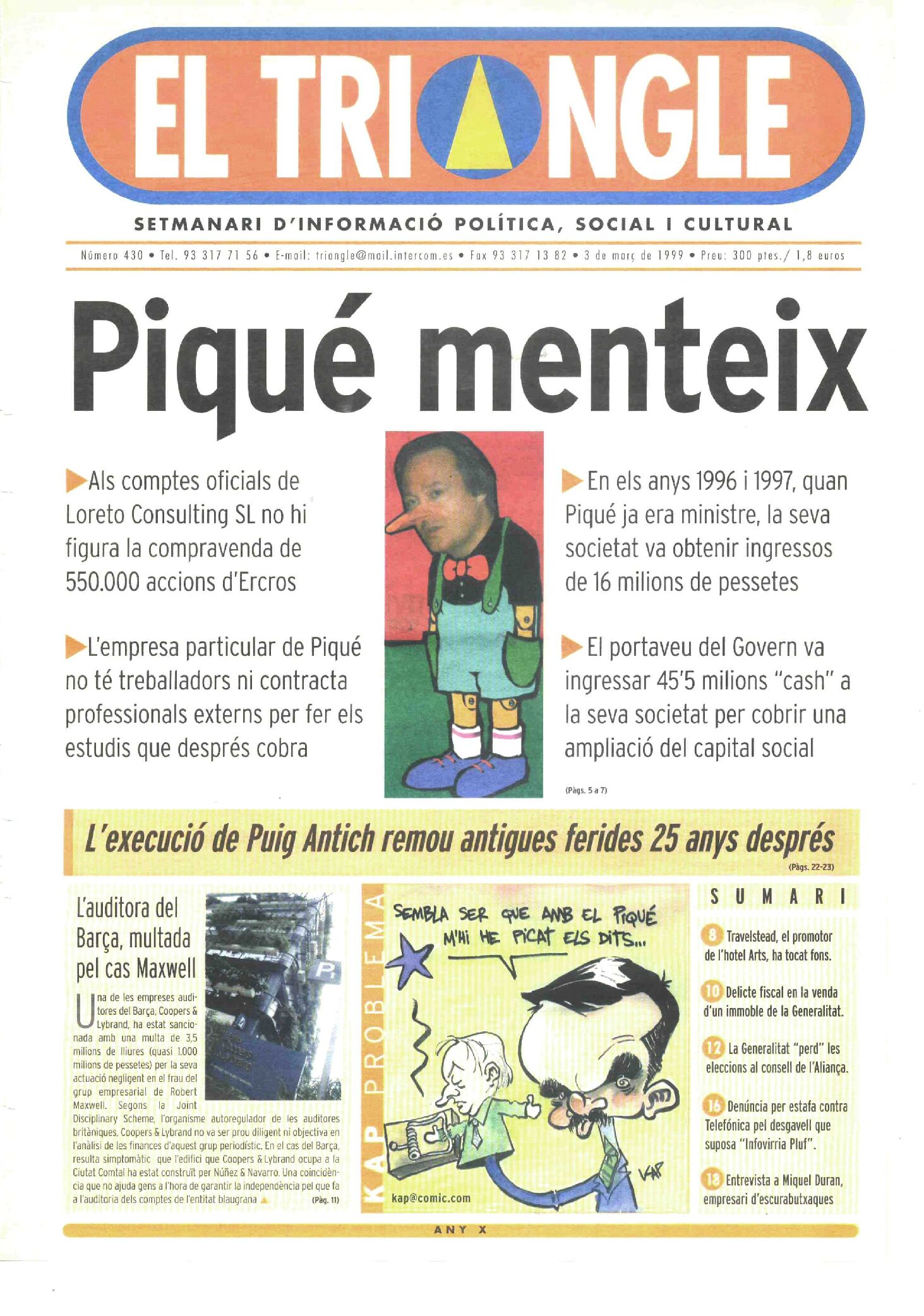 Piqué menteix