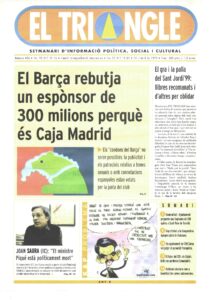 El Barça rebutja un espònsor de 300 milions perquè és Caja Madrid