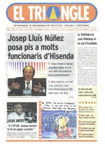Josep Lluís Nuñez posa pis a molts funcionaris d’Hisenda
