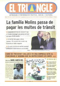 La família Molins passa de pagar les multes de trànsit