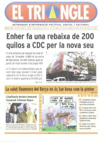 Enher fa una rebaixa de 200 quilos a CDC per la nova seu