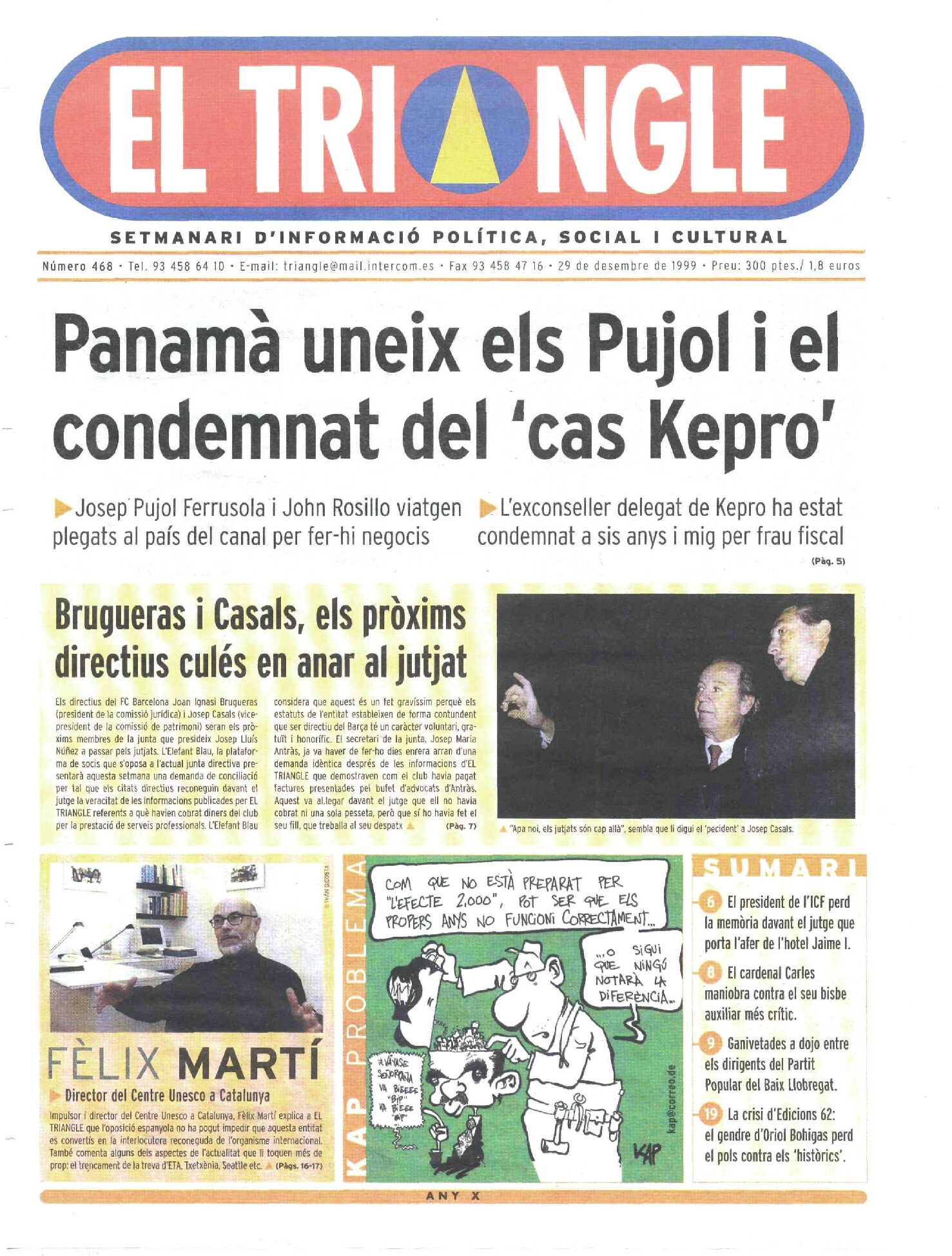 Panamà uneix els Pujol i el condemnat del 'cas Kepro'