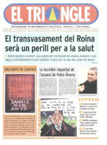 El transvasament del Roina serà un perill per la salut