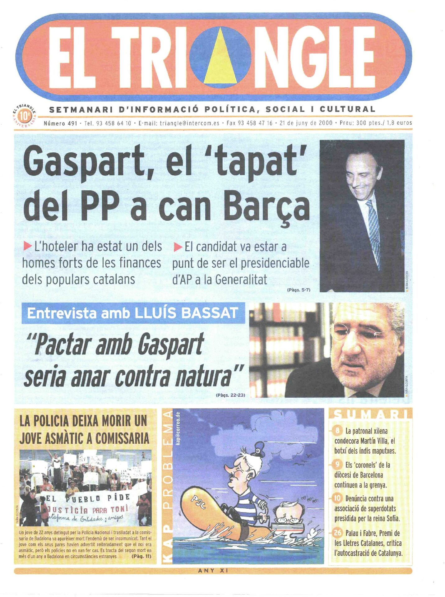 Gaspart, el 'tapat' del PP a can Barça