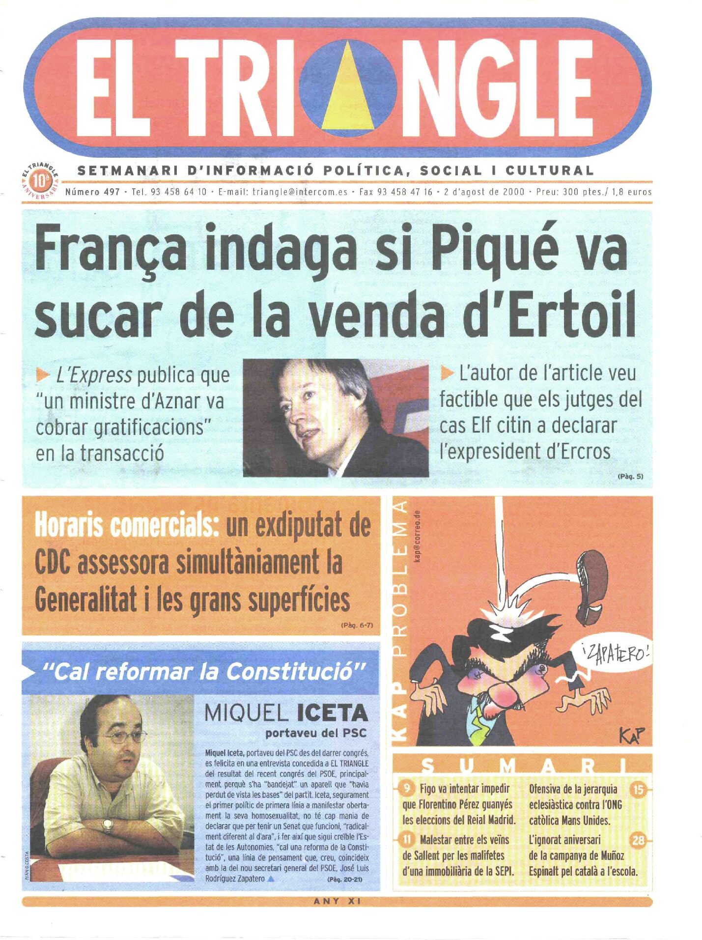 França indaga si Piqué va sucar de la venda d'Ertoil