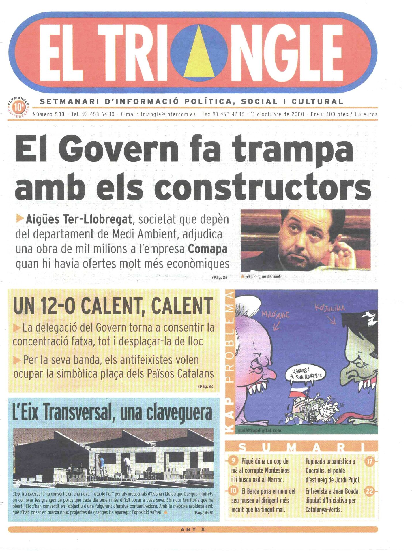 El Govern fa trampa amb els constructors