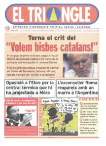 Torna el crit del “Volem bisbes catalans!”