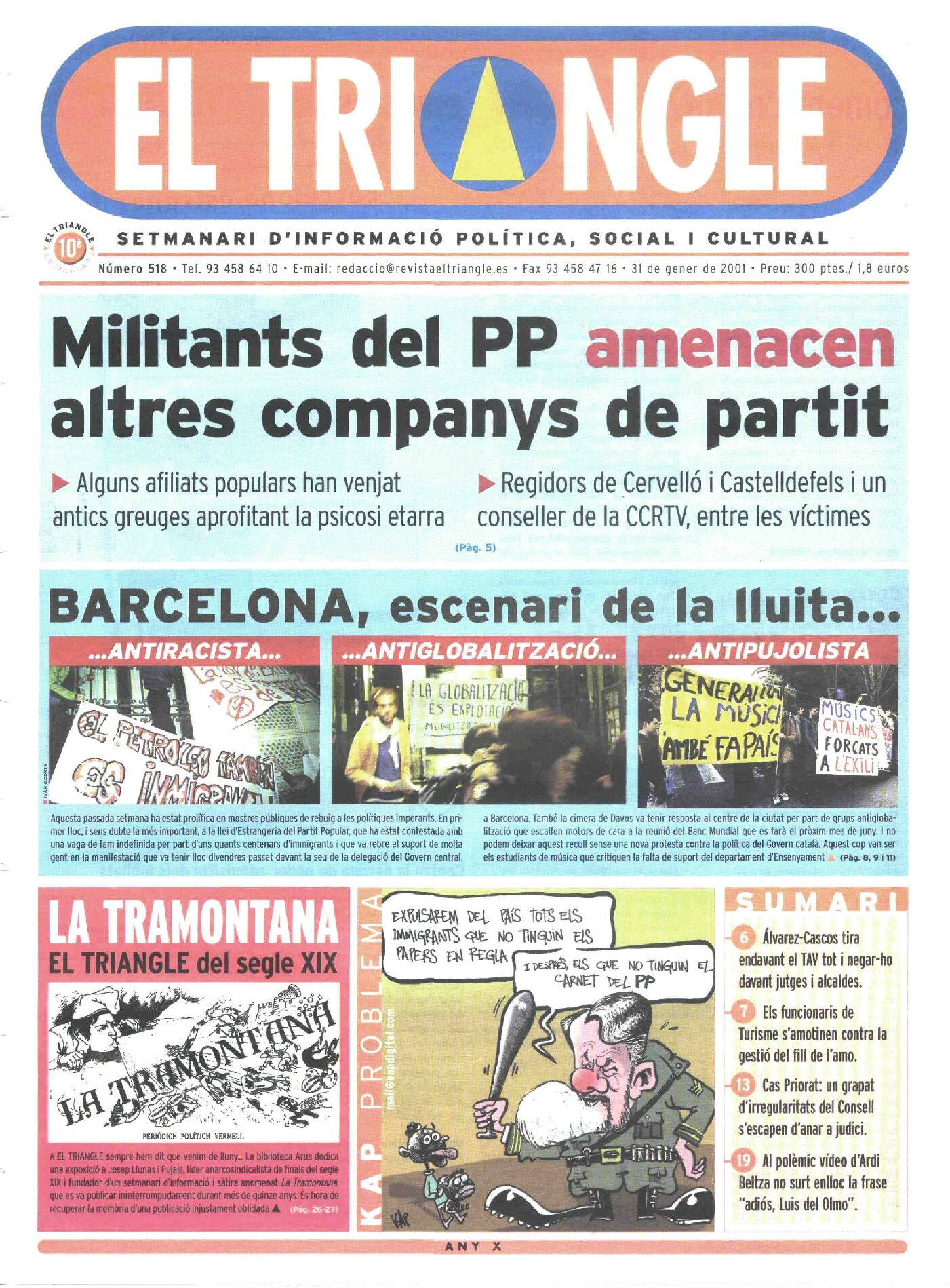 Militants del PP amenacen altres companys de partit