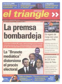 La premsa bombardeja