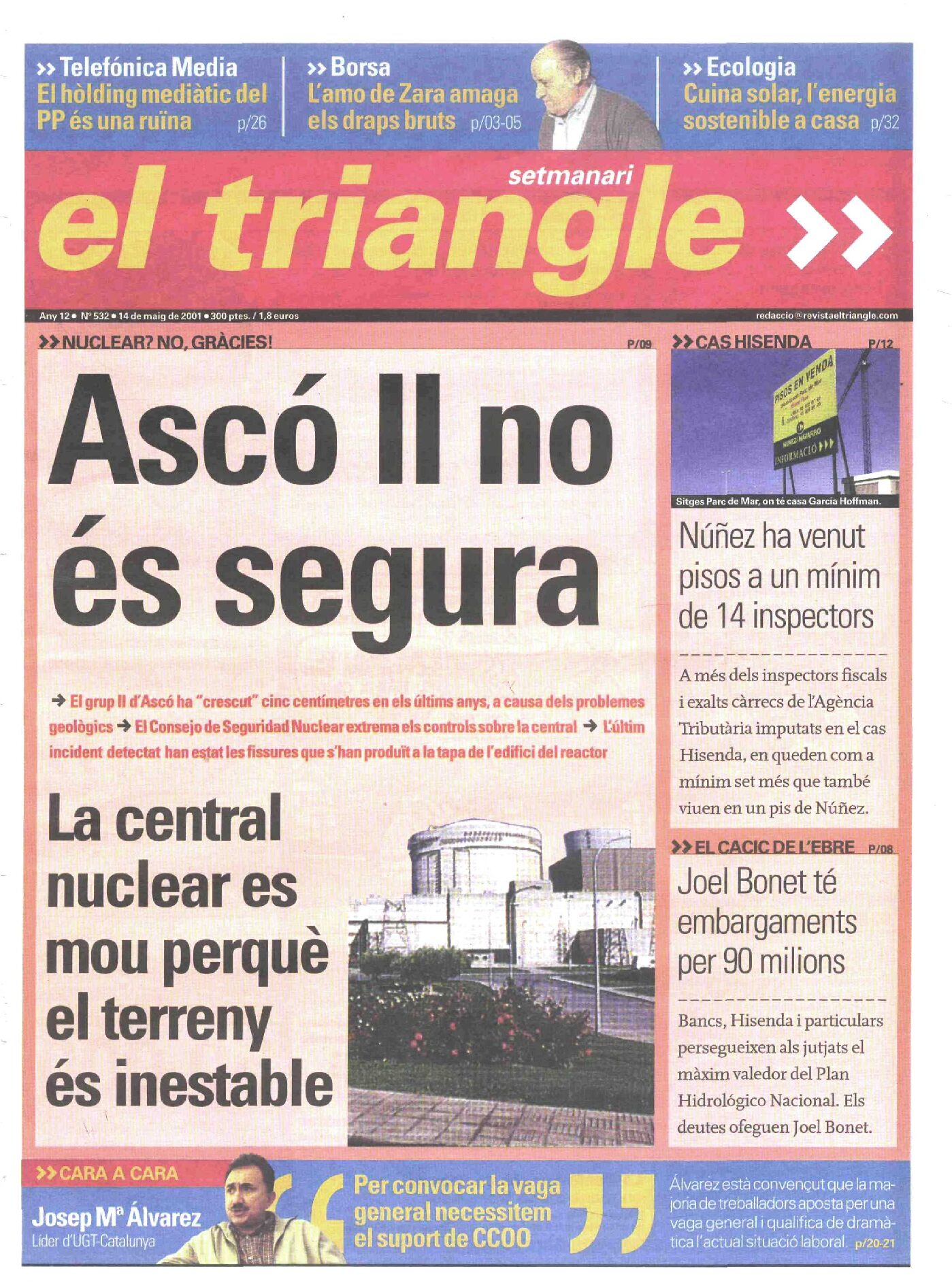 Ascó II no és segura