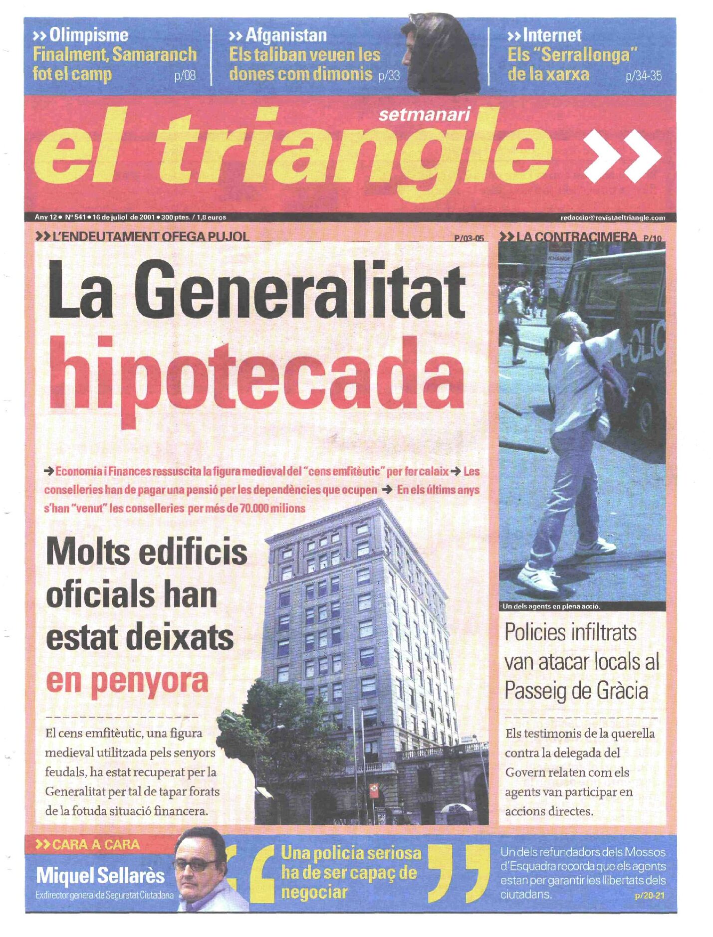 La Generalitat hipotecada