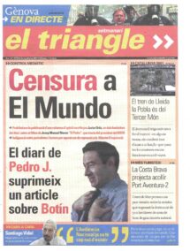 Censura a El Mundo