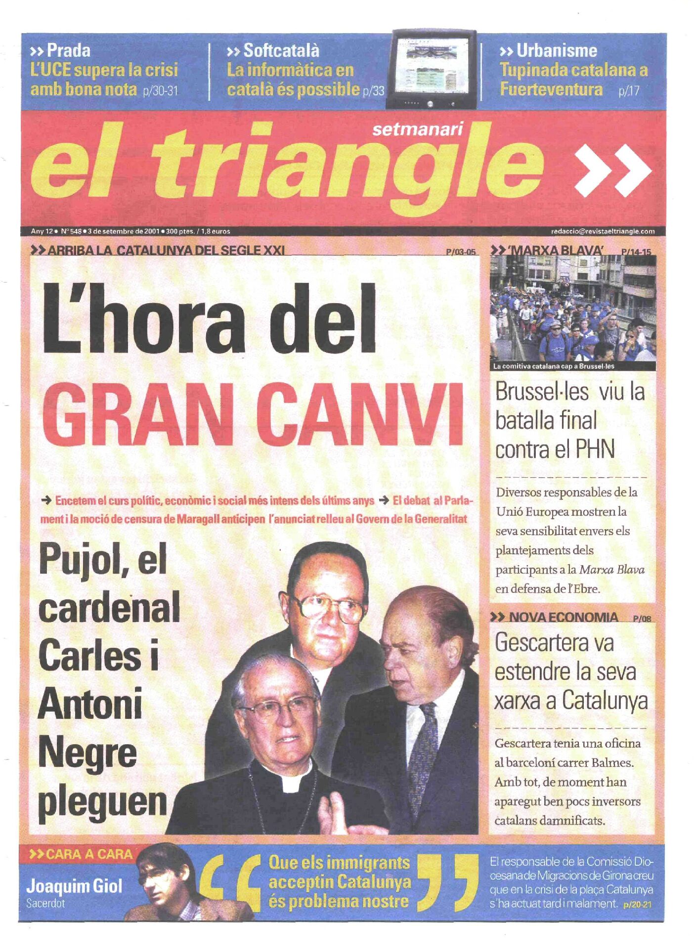 L'hora del gran canvi