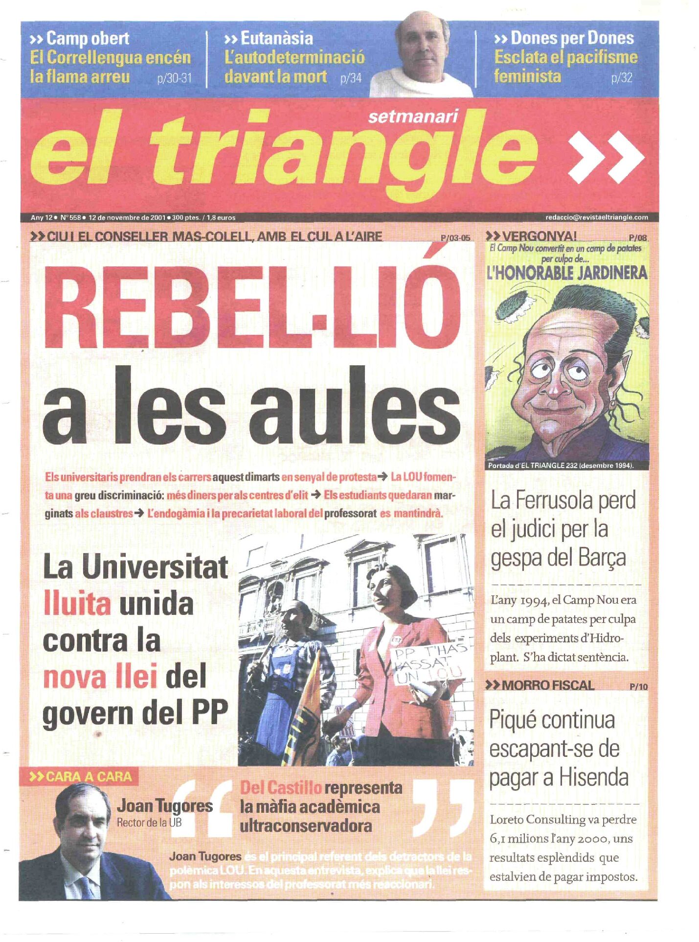 Va rebel·liar les aules