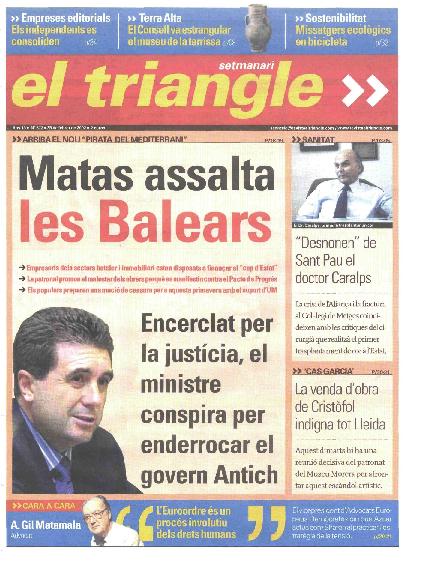 Matas assalta les Balears