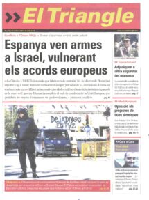 Espanya ven armes a Israel, vulnerant els acords europeus