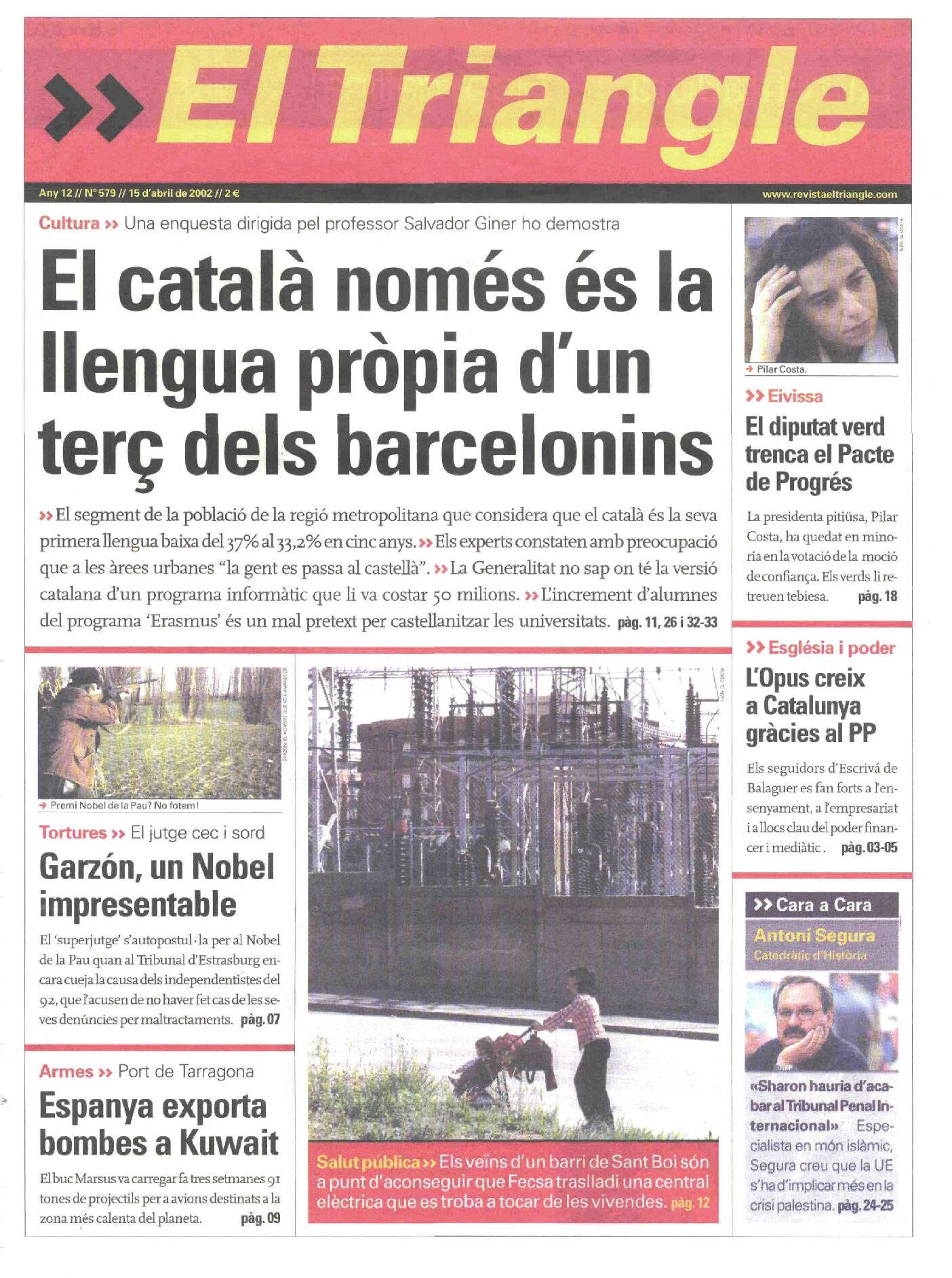 El català només és la llengua pròpia d'un terç dels barcelonins