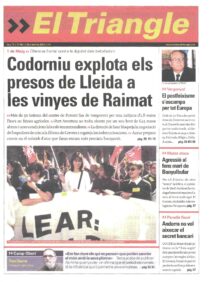 Codorniu explota els presos de Lleida a les vinyes de Raimat