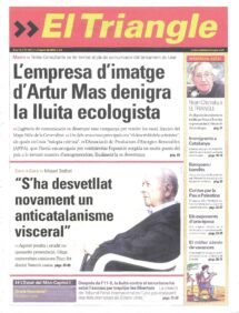 L’empresa d’imatge d’Artur Mas denigra la lluita ecologista