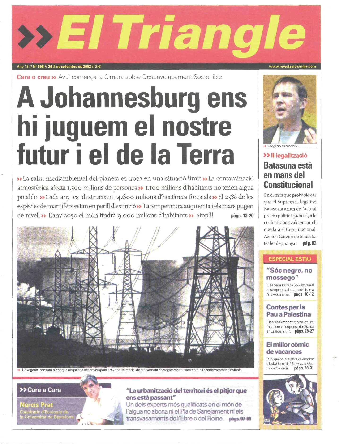 A Johannesburd ens hi juguem el nostre futur i el de la Terra