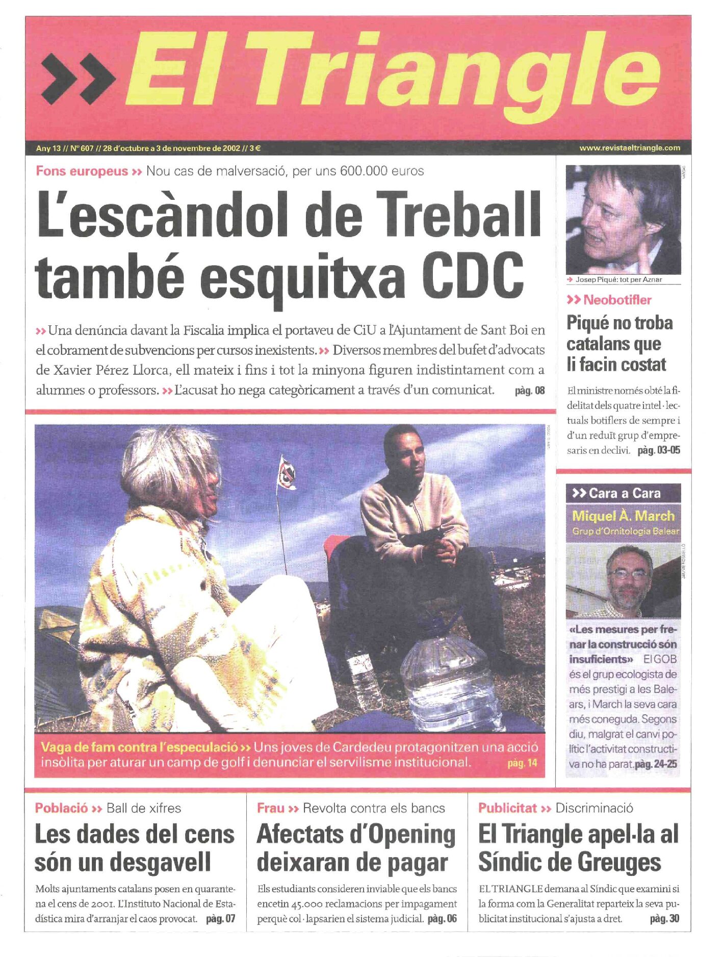 L'escàndol de Treball també esquitxa CDC