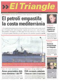 El petroli empastifa la costa mediterrània